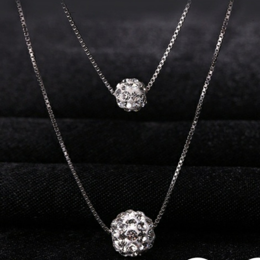 Double Layer Pendant Necklace